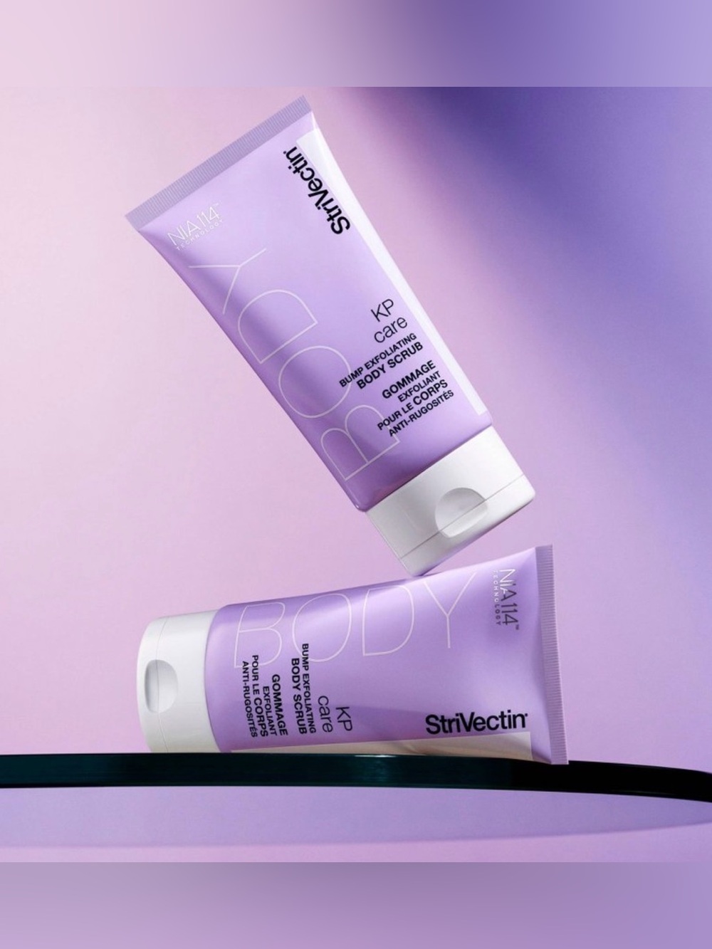 StriVectin Lavender and White KP Care Bumpy Exfoliating Body Scrub